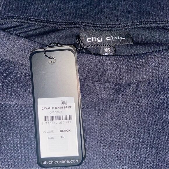 NWT City Chic Black Cavallo Bikini Brief Plus Size - Picture 6 of 7